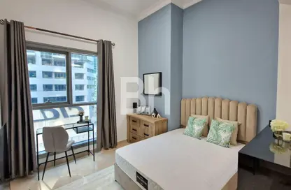 Apartment - Studio - 1 Bathroom for rent in Zumurud Tower - Dubai Marina - Dubai