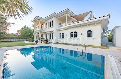 Villa - 6 Bedrooms - 7 Bathrooms for rent in Signature Villas Frond A - Signature Villas - Palm Jumeirah - Dubai