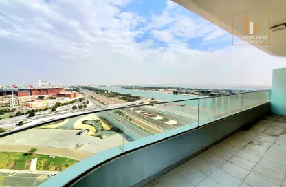 Apartment - 3 Bedrooms - 4 Bathrooms for rent in Capital Views - Capital Centre - Abu Dhabi