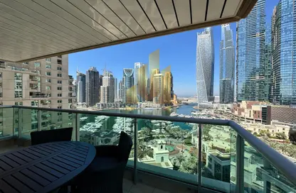 Apartment - 2 Bedrooms - 2 Bathrooms for rent in Al Mesk Tower - Emaar 6 Towers - Dubai Marina - Dubai