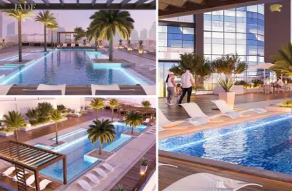 Apartment - 1 Bedroom - 2 Bathrooms for sale in Jade Tower - Majan - Dubai Land - Dubai
