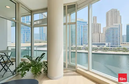 Apartment - 2 Bedrooms - 3 Bathrooms for rent in Panoramic Tower - Dubai Marina - Dubai