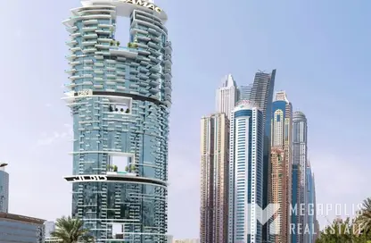 شقة - غرفة نوم - 2 حمامات للبيع في برج كافالي كازا - مدينة دبي الإعلامية - دبي