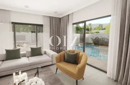Living Room image for: Villa - 5 Bedrooms for sale in Fay Alreeman 2 - Al Shawamekh - Abu Dhabi, Image 1