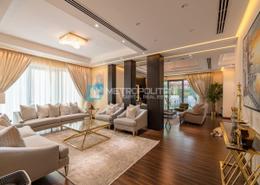 Living Room image for: Villa - 4 bedrooms - 6 bathrooms for sale in Al Bateen Park - Al Khaleej Al Arabi Street - Al Bateen - Abu Dhabi, Image 1
