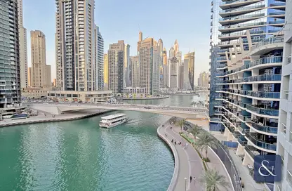 Water View image for: Apartment - 2 Bedrooms - 3 Bathrooms for rent in The Atlantic - Dubai Marina - Dubai, Image 1