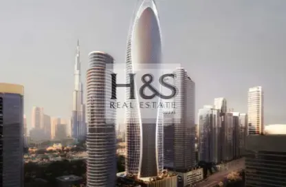 Apartment - 2 Bedrooms - 3 Bathrooms for sale in Binghatti Mercedes Benz - Downtown Dubai - Dubai