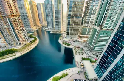 Apartment - Studio - 1 Bathroom for rent in Goldcrest Executive - JLT Cluster C - Jumeirah Lake Towers - Dubai