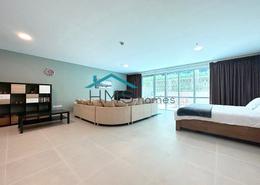 Living / Dining Room image for: Studio - 1 bathroom for sale in Beauport Tower - Marina Promenade - Dubai Marina - Dubai, Image 1