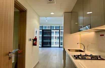 Kitchen image for: Apartment - 1 Bathroom for rent in AZIZI Riviera 17 - Meydan One - Meydan - Dubai, Image 1