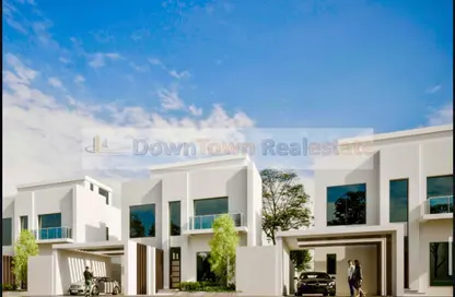 Outdoor House image for: Townhouse - 4 Bedrooms - 5 Bathrooms for sale in AZHA Community - Al Amerah - Ajman, Image 1