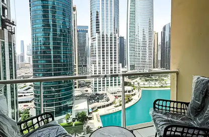 شقة - 1 حمام للايجار في ليك فيو - (JLT) مجمع B - أبراج بحيرة الجميرا - دبي