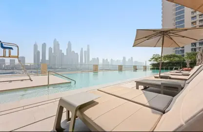Apartment - 1 Bedroom - 1 Bathroom for rent in Marina Vista - EMAAR Beachfront - Dubai Harbour - Dubai