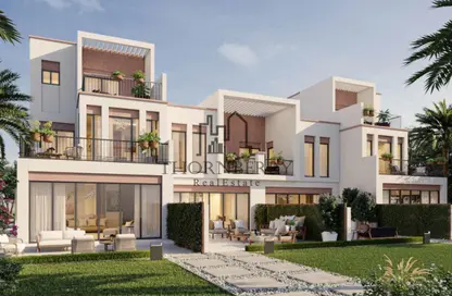 Townhouse - 4 Bedrooms - 4 Bathrooms for sale in Costa Brava 1 - Costa Brava at DAMAC Lagoons - Damac Lagoons - Dubai