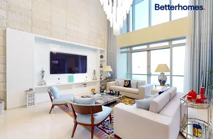 Living Room image for: Apartment - 3 Bedrooms - 4 Bathrooms for sale in The Address Dubai Mall - Downtown Dubai - Dubai, Image 1