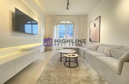 Living Room image for: Apartment - 1 Bedroom - 1 Bathroom for sale in Hanover Square - Jumeirah Village Circle - Dubai, Image 1