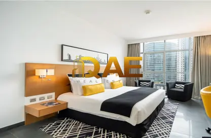 Room / Bedroom image for: Hotel  and  Hotel Apartment - 1 Bathroom for sale in Sky Central Hotel - Barsha Heights (Tecom) - Dubai, Image 1
