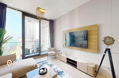 Living Room image for: Apartment - 1 Bedroom - 2 Bathrooms for rent in LIV Residence - Dubai Marina - Dubai, Image 1