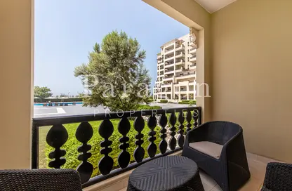 Balcony image for: Apartment - 1 Bathroom for sale in Marina Apartments B - Al Hamra Marina Residences - Al Hamra Village - Ras Al Khaimah, Image 1