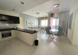 صورةمطبخ لـ: شقة - 1 غرفة نوم - 2 حمامات للبيع في ذا سيجنتشر - برج خليفة - دبي وسط المدينة - دبي, صورة 1