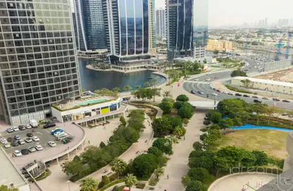 شقة - غرفة نوم - 1 حمام للايجار في بوابة دبي الجديدة 1 - (JLT) مجمع Q - أبراج بحيرة الجميرا - دبي