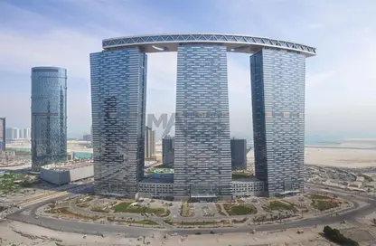 Apartment - 1 Bedroom - 2 Bathrooms for sale in The Gate Tower 1 - Shams Abu Dhabi - Al Reem Island - Abu Dhabi