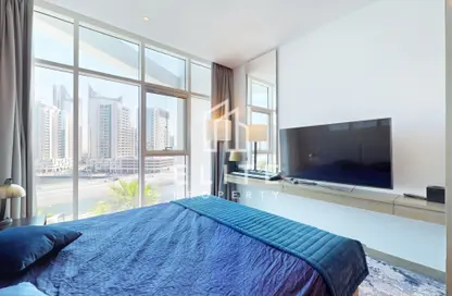 Apartment - Studio - 1 Bathroom for rent in Damac Maison Prive B - Damac Maison Prive - Business Bay - Dubai