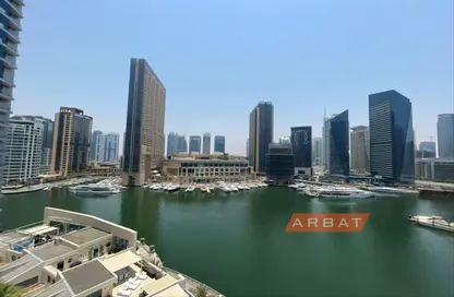 Apartment - 1 Bedroom - 2 Bathrooms for rent in Bay Central West - Bay Central - Dubai Marina - Dubai