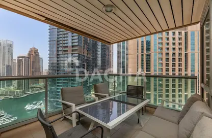 Apartment - 3 Bedrooms - 4 Bathrooms for sale in Al Mass Tower - Emaar 6 Towers - Dubai Marina - Dubai