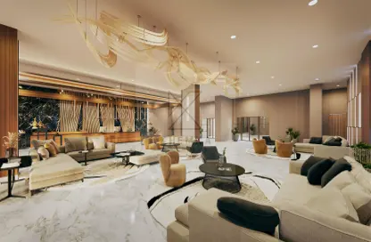 Living Room image for: Apartment - 1 Bedroom - 1 Bathroom for sale in Al Habtoor Tower - Al Habtoor City - Business Bay - Dubai, Image 1