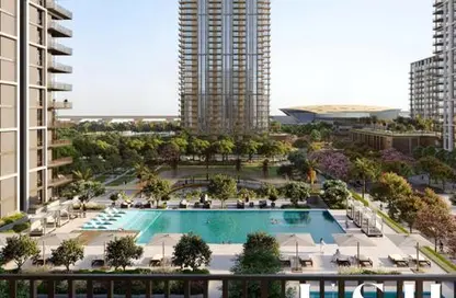 صورة لـ حوض سباحة شقة - غرفة نوم - 2 حمامات للبيع في ايون بناية 2 - ايون - ميناء خور دبي (ذا لاجونز) - دبي ، صورة رقم 1