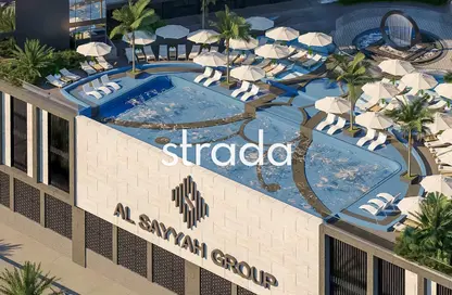 Apartment - 1 Bedroom - 2 Bathrooms for sale in Butterfly Towers - Arjan - Dubai
