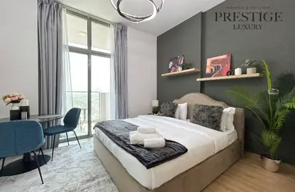 Apartment - Studio - 1 Bathroom for rent in Azizi Aura - Downtown Jebel Ali - Dubai