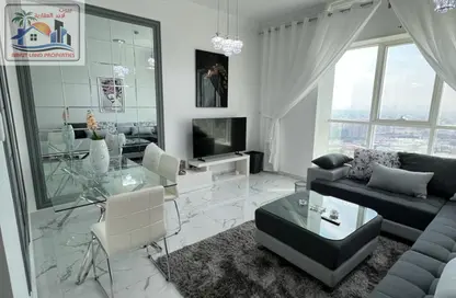 Apartment - 1 Bedroom - 2 Bathrooms for rent in Al Rashidiya Towers - Al Rashidiya - Ajman Downtown - Ajman