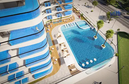 Pool image for: Apartment - 1 Bedroom - 2 Bathrooms for sale in Samana Skyros - Arjan - Dubai, Image 1