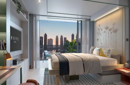 Apartment - Studio - 1 Bathroom for sale in Rove Home Marasi Drive - Business Bay - Dubai
