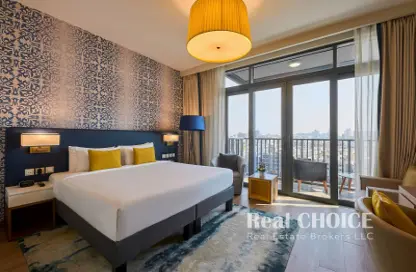 النزل و الشقق الفندقية - 1 حمام للايجار في اداجيو شقق فندقية دبي - ديرة - دبي