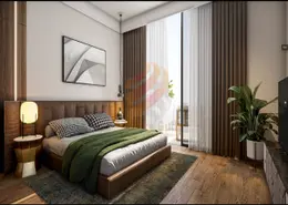 صورة لـ غرفة- غرفة النوم شقة - 2 غرف نوم - 3 حمامات للبيع في بيرلا ٣ - ياس باي - جزيرة الياس - أبوظبي ، صورة رقم 1