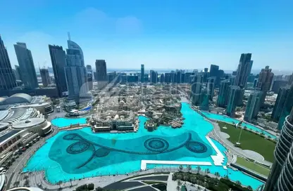 شقة - 2 غرف نوم - 3 حمامات للايجار في برج خليفة - برج خليفة - دبي وسط المدينة - دبي
