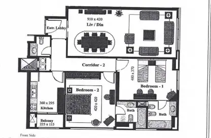 شقة - 2 غرف نوم - 3 حمامات للبيع في الخان - الشارقة