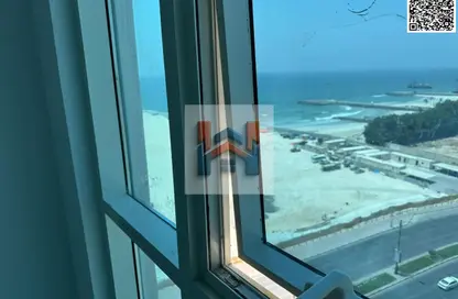 Apartment - 3 Bedrooms - 3 Bathrooms for rent in Ajman Corniche Residences - Ajman Corniche Road - Ajman