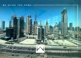 Office Space - 1 bathroom for rent in Clover Bay Tower - Business Bay - Dubai