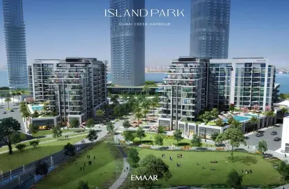 Outdoor Building image for: Apartment - 2 Bedrooms - 3 Bathrooms for sale in Island Park 1 - Dubai Creek Harbour (The Lagoons) - Dubai, Image 1