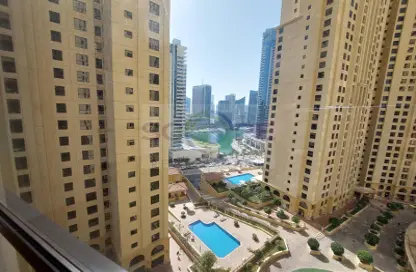 Outdoor Building image for: Apartment - 2 Bedrooms - 3 Bathrooms for rent in Sadaf 7 - Sadaf - Jumeirah Beach Residence - Dubai, Image 1
