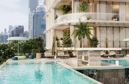 شقة - 1 حمام للبيع في برج فينتو - الخليج التجاري - دبي