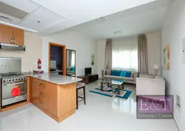 صورة لـ مطبخ شقة - غرفة نوم - 1 حمام للبيع في برج صبربيا 1 - صبربيا - جبل علي داون تاون - دبي ، صورة رقم 1