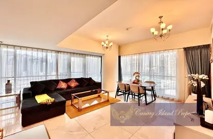 شقة - غرفة نوم - 2 حمامات للايجار في برج سفير 2 - ابراج سفير - الخليج التجاري - دبي