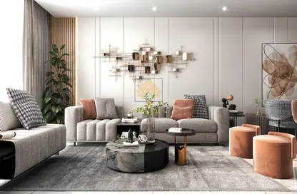 Living Room image for: Apartment - 2 Bedrooms - 3 Bathrooms for sale in Verdana - Dubai Investment Park - Dubai, Image 1