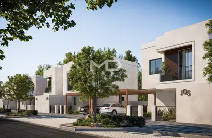 Outdoor House image for: Townhouse - 2 Bedrooms - 3 Bathrooms for sale in Noya 1 - Noya - Yas Island - Abu Dhabi, Image 1