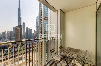 Apartment - 2 Bedrooms - 3 Bathrooms for rent in Downtown Views II Tower 2 - Downtown Views II - Downtown Dubai - Dubai
